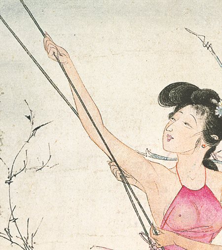 民乐县-胡也佛的仕女画和最知名的金瓶梅秘戏图
